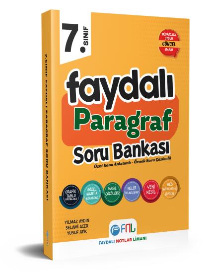 7.Sınıf Faydalı Paragraf Soru Bankası