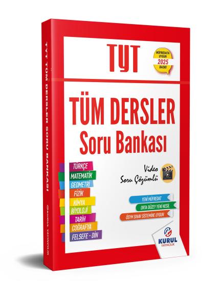 2025 TYT Tüm Dersler Tek Kitap Soru Bankası